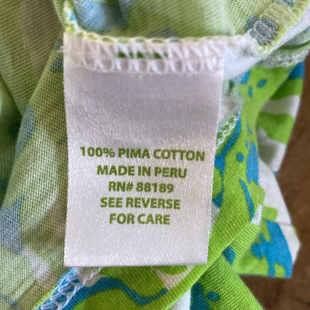 Lilly Pulitzer Daniella T-Shirt Spectrum Dress LARGE 79129 - Picture 7 of 8